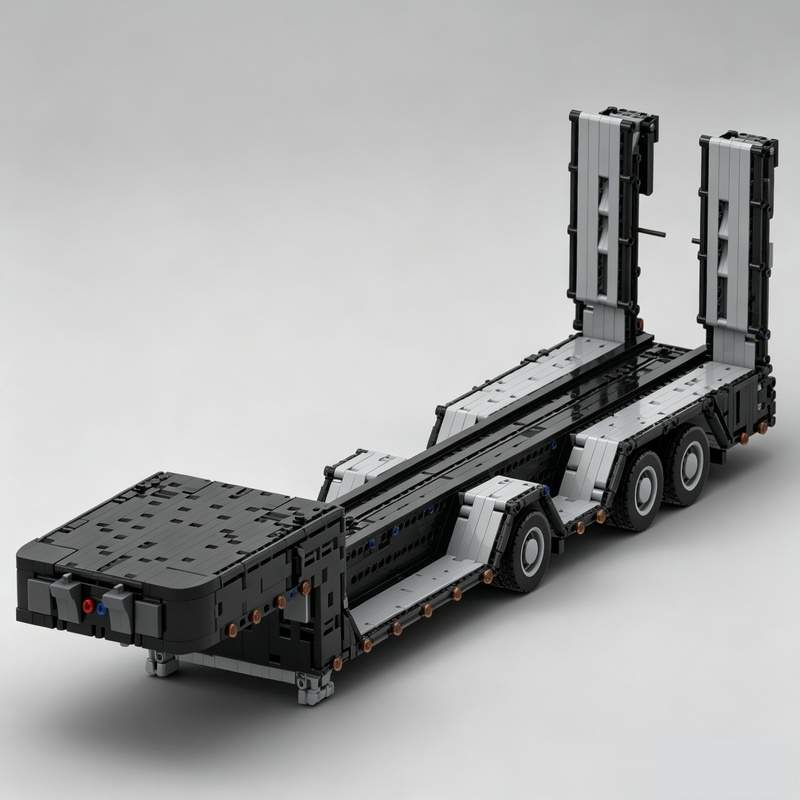 Heavy Equipment Certification - 3931파츠 로우보이 트레일러 중장비 운송 모델