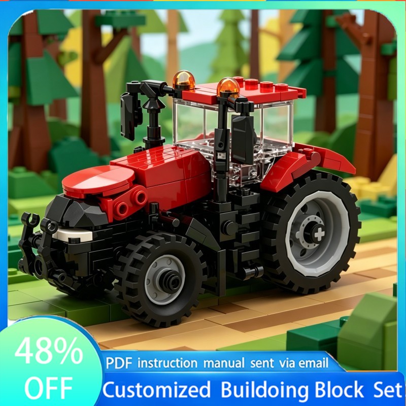 Heavy Equipment Certification - 214 PCS 레이싱 중장비 MOC 맞춤형