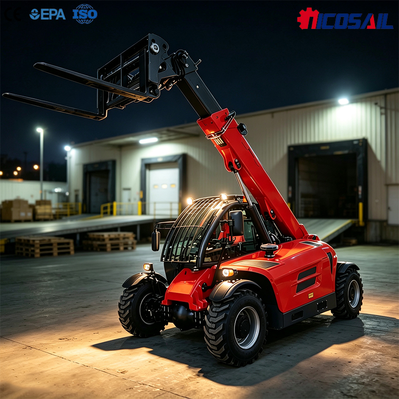 Heavy Equipment Rental - 공장 공급 텔레스코픽 포크리프트 텔레핸들러 로더,