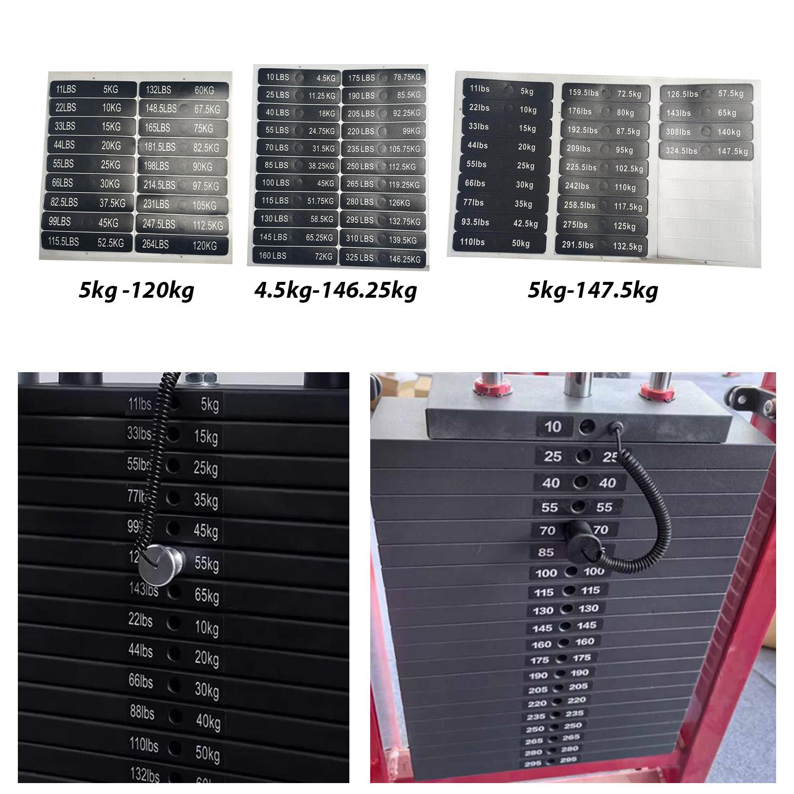 웨이트 스택 라벨 스티커 헬스장 장비 스티커 (보디빌딩 - Heavy Equipment Stickers 리뷰 및 가격