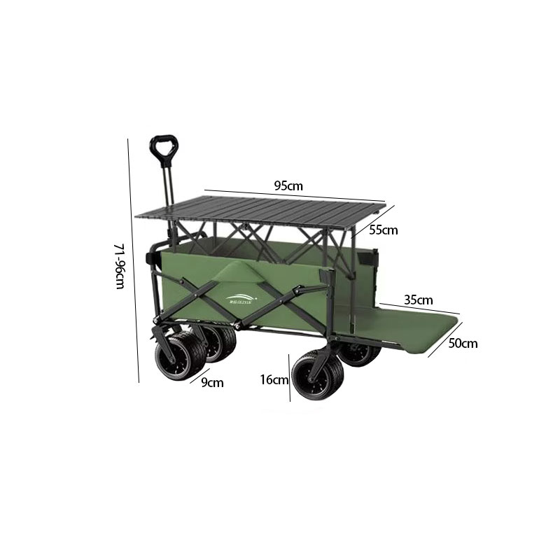 접이식 헤비듀티 캠핑 웨건 카트 탈부착식 테이블탑 전지 - Heavy Equipment Rental 리뷰 및 가격