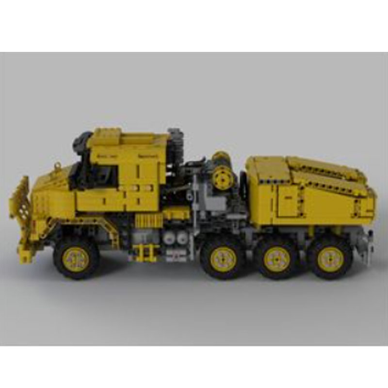 MOC-34730 새로운 중장비 운송 트럭 빌딩 블록  - Heavy Equipment Certification 리뷰 및 가격